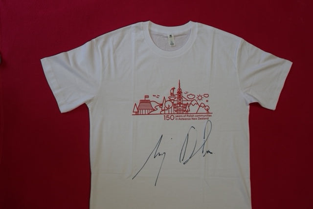 Celebration T-shirt signed by Andrzej Duda (Male L)